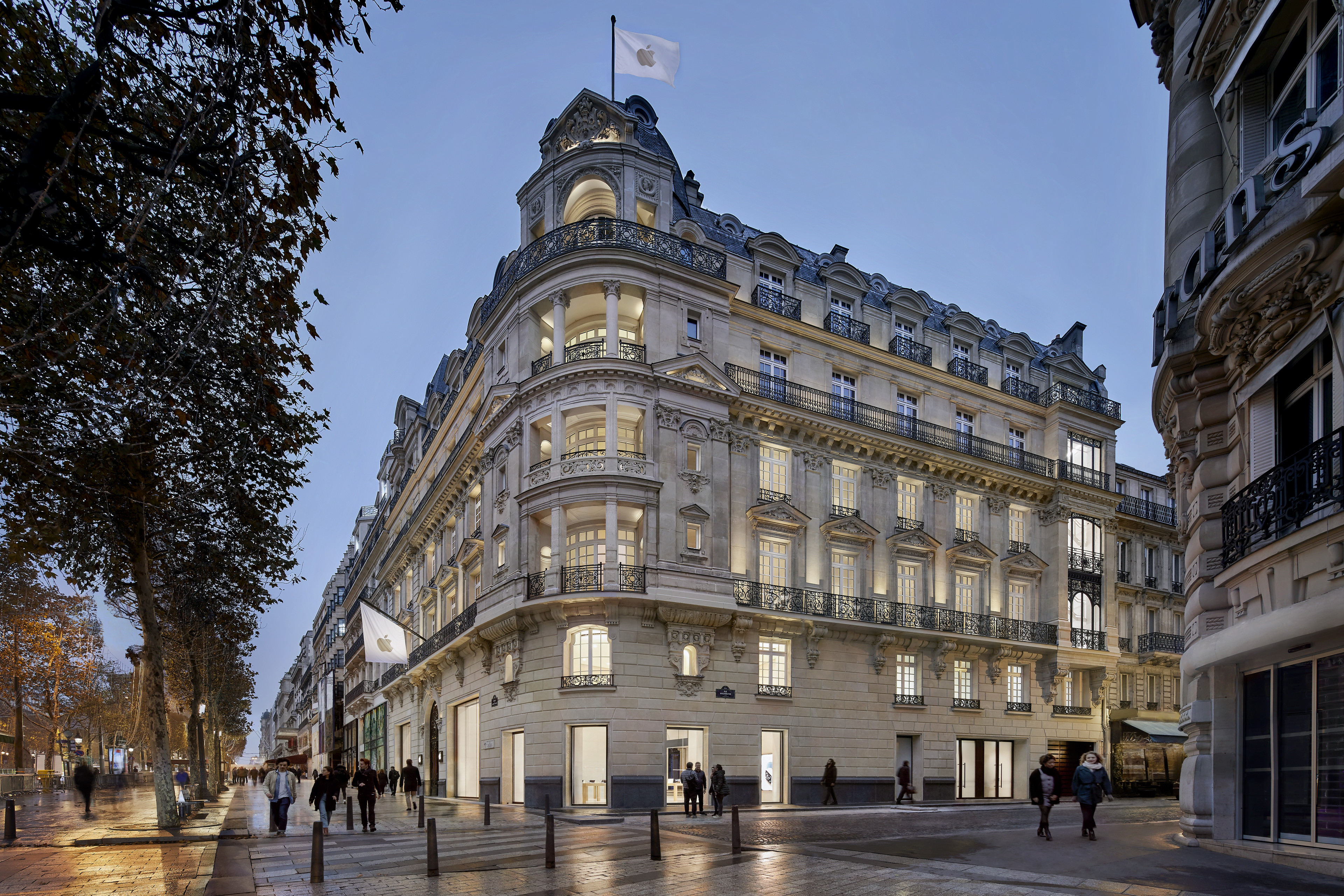 Apple Champs-Élysées in Paris, France