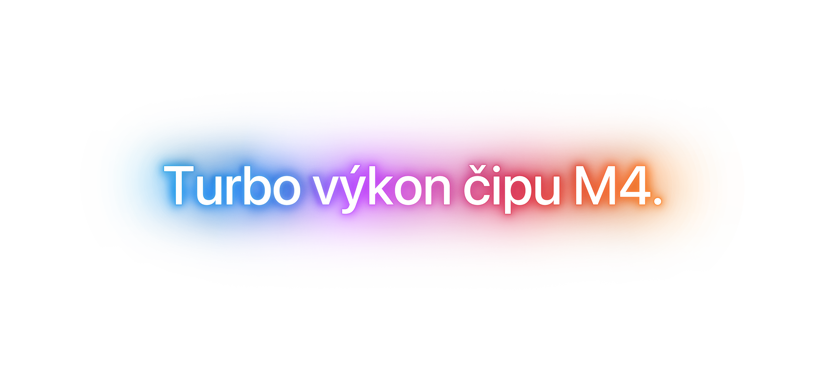 Turbo výkon čipu M4.