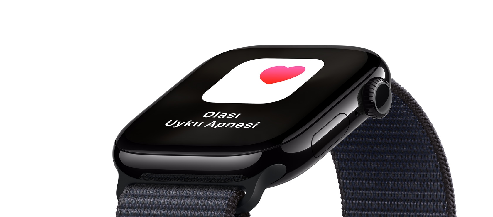 The Possible Sleep Apnea notification on an Apple Watch Series 10.