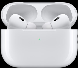 充電盒內裝有 AirPods Pro 2