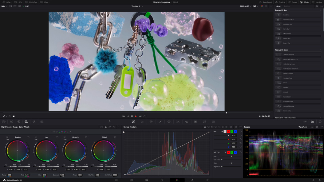 A sharply detailed graphic design image is finalised in a design app, demonstrating the GPU power of Mac mini with M4 and M4 Pro