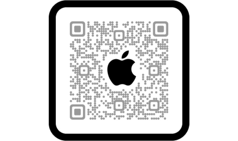 掃描行動條碼即可在 Apple Store app 中探索。